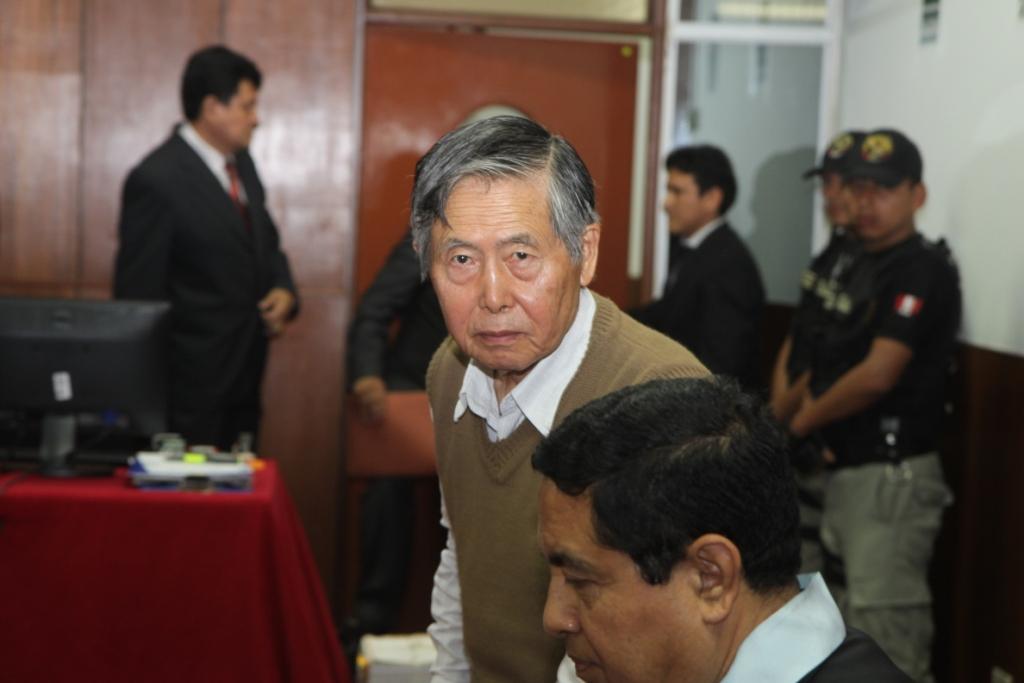 Alberto Fujimori retornó a la Diroes tras resonancia magnética