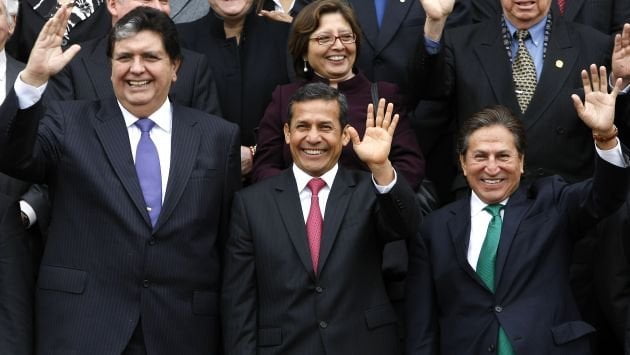 Ollanta Humala, Alan García y Toledo juntos ad portas de fallo en la Haya