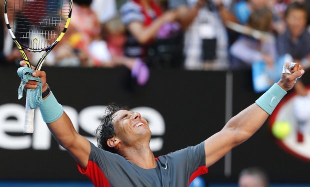 Nadal superó desde todo ángulo y avanzó a la final de Melbourne.