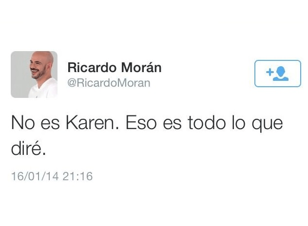 Ricardo Morán sobre video íntimo de Ezio Oliva: "No es Karen Schwarz"