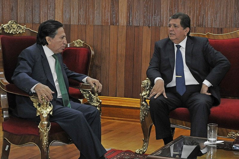 La Haya: Ollanta Humala se reunió con Alan García y Alejandro Toledo