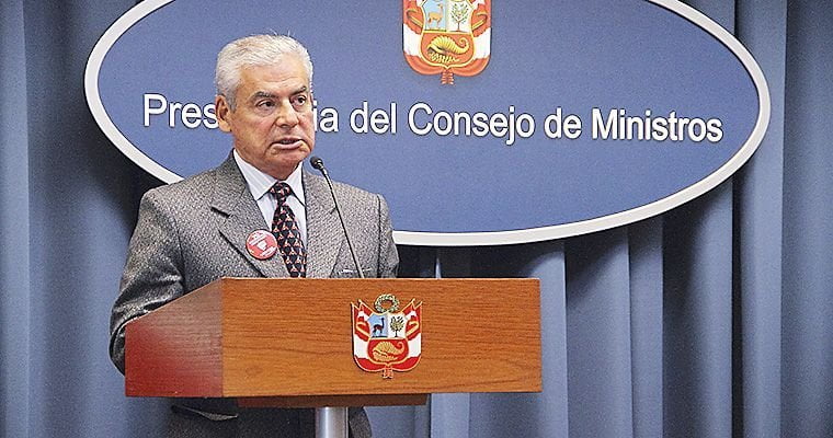 Foto: El Peruano / César Villanueva confirma cambios en el Gabinete Ministerial