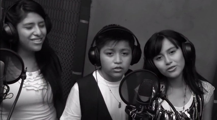 La Voz Kids: Amy Gutiérrez y Michael Villar graban tema musical y videoclip