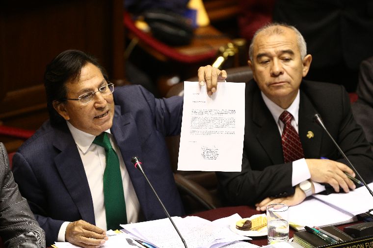 FOTO: El Peruano / Alejandro Toledo y Eliane Karp investigados por lavado de activos