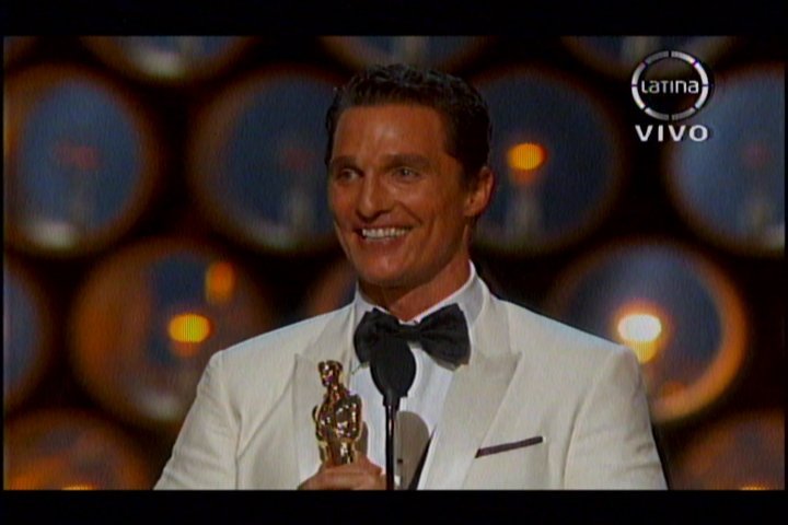 Foto Frecuencia Latina / Matthew McConaughey gana el Oscar a Mejor actor