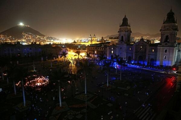 La Hora del Planeta: Peruanos apagan sus luces y se suman a cruzada