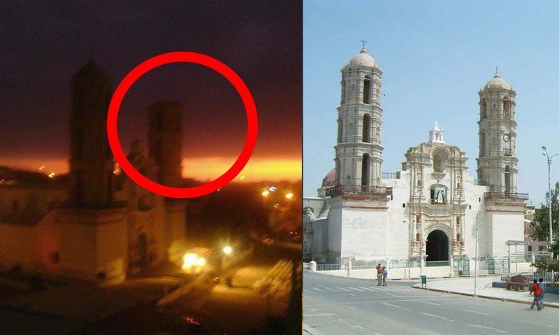 Sismo en Piura: Cae torre de iglesia en Sechura y hay mas daños materiales