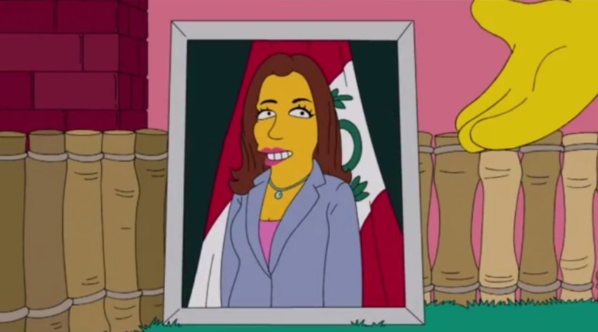 Foto y video FOX TV / [VIDEO] Marisol Espinoza aparece en 'Los Simpson', ¿y qué dirá Nadine Heredia?