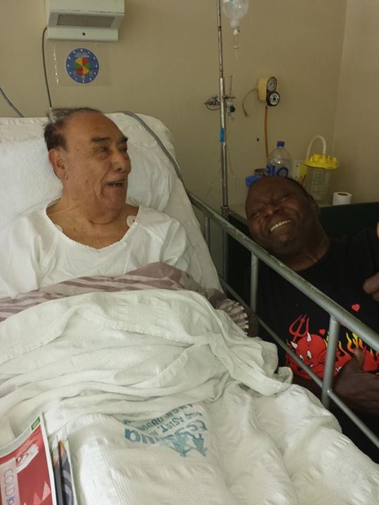 [FOTOS] Oscar Avilés y Pepe Vásquez juntos en el hospital..poco antes de partir