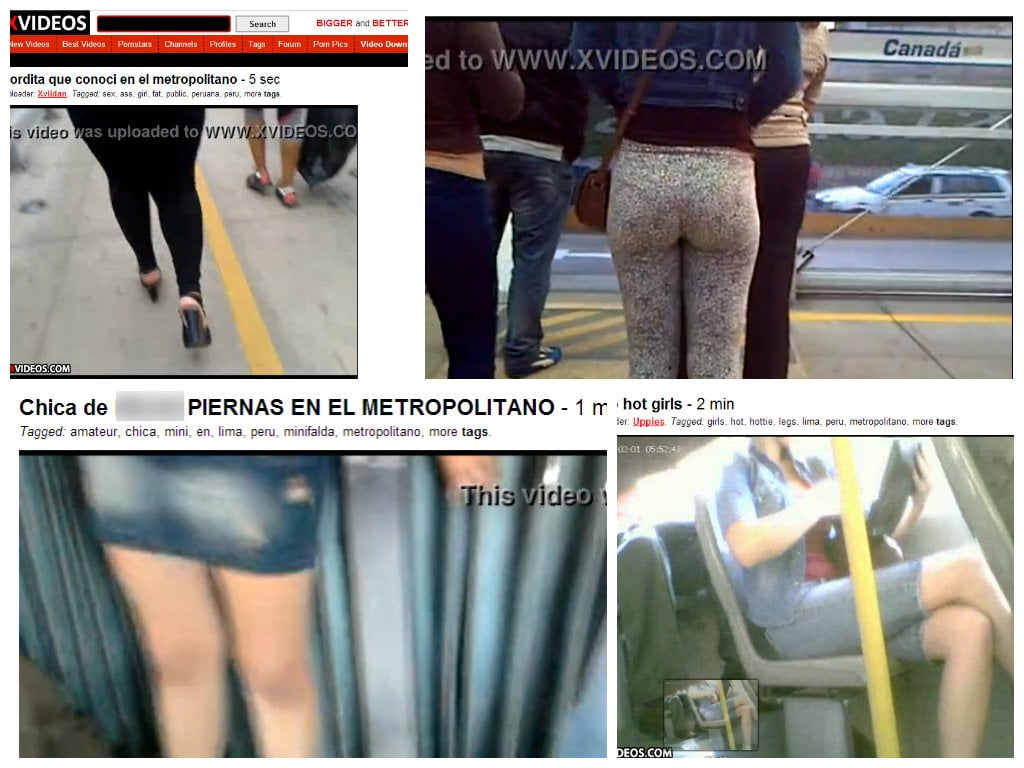 Metropolitano: Depravados graban a mujeres y suben videos en páginas XXX