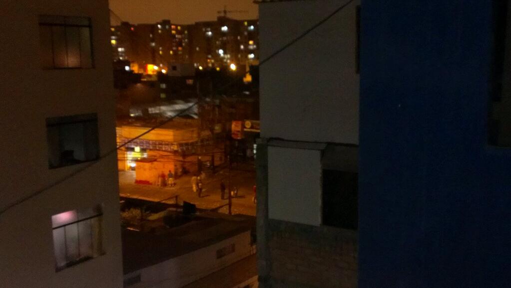 Foto Twitter / Barristas de la U, San Martín y Sport Boys provocan destrozos en San Miguel