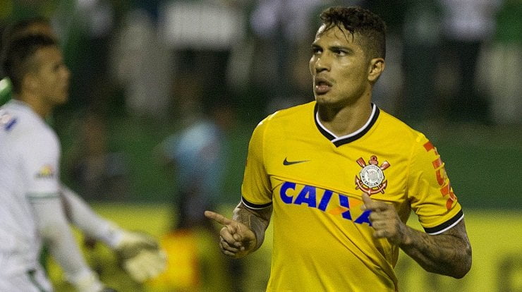 En menos de una semana, Paolo Guerrero celebró su segundo gol con el Corinthians.