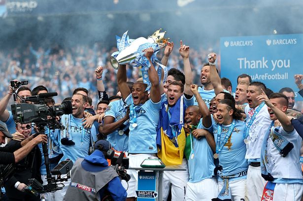 Manchester City se alzó con la Liga inglesa 2013-14.