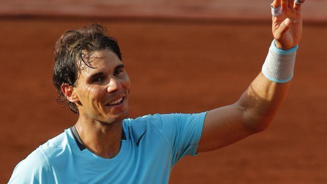 El español Rafael Nadal quiero su quinto trofeo consecutivo de Roland Garros y el noveno de su carrera.