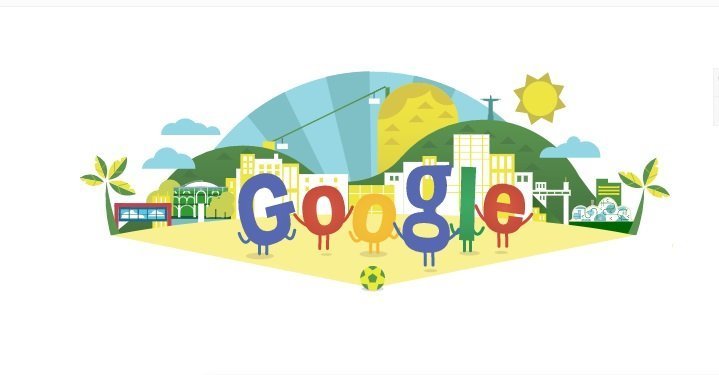 Brasil 2014: Aquí el doodle que le dedica Google al mundial de fútbol