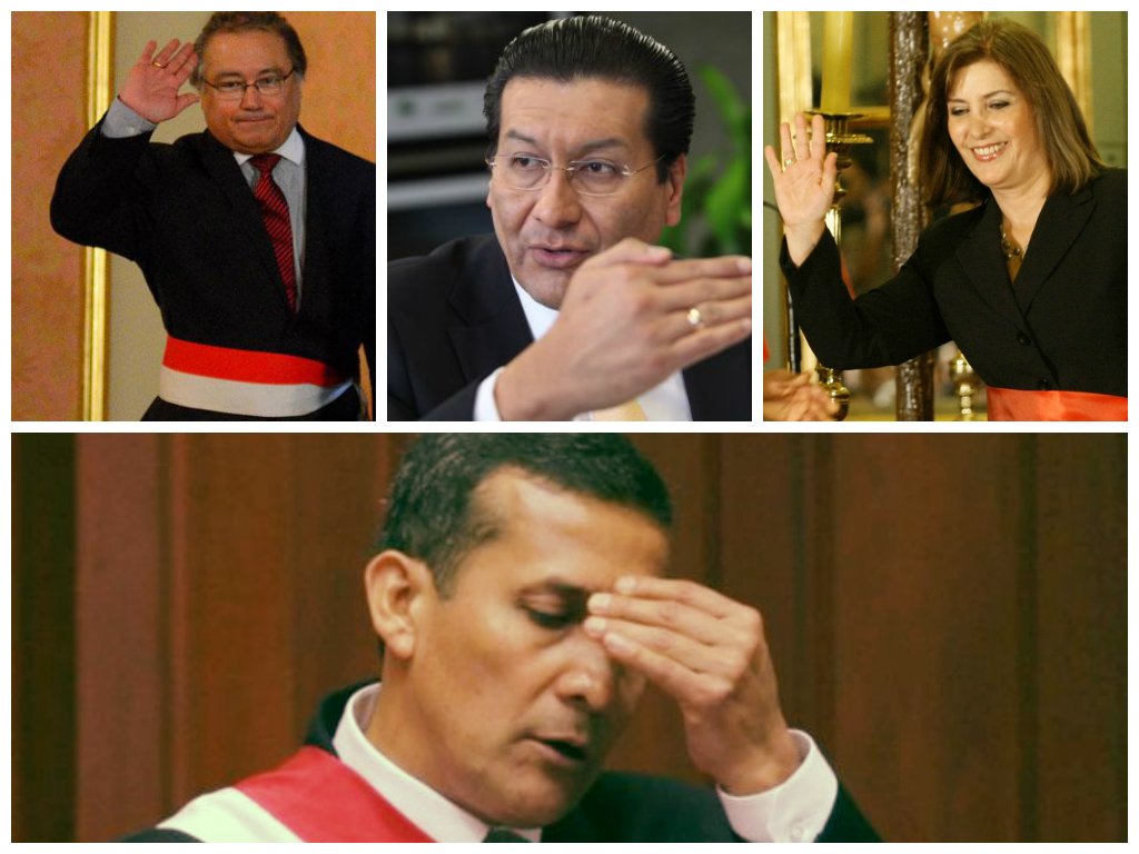 Ollanta Humala cambia sorpresivamente a ministros del Interior, RR.EE y MTC