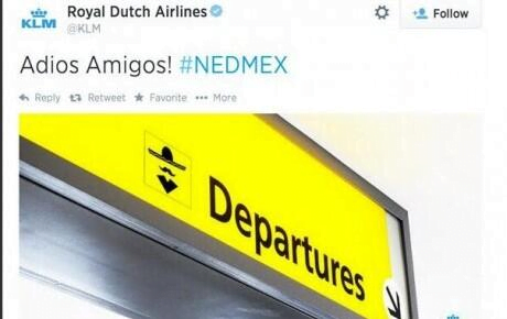 Aerolínea KLM se burló de mexicanos tras su eliminación del mundial