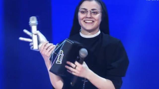 [VIDEO] Sor Cristina es la absoluta ganadora La Voz Italia