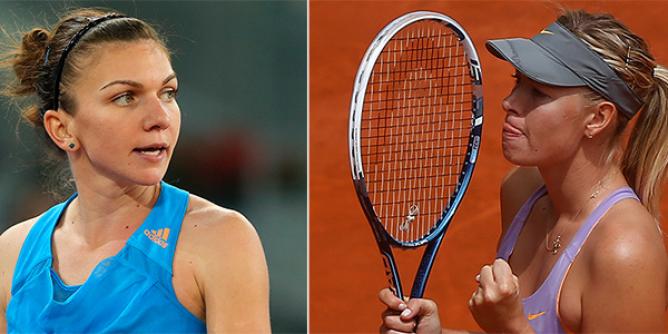 Halep y Sharapova van por el título del Roland Garros el día sábado (7:50 horas de Perú).