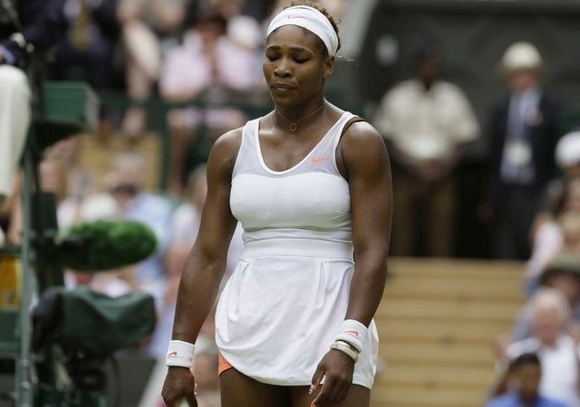 Serena Williams le dijo adiós al Wimbledon 2014.