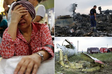 FOTO The Mirror / Videos Youtube / Así fue el derribo del avión de Malaysia Airlines en Ucrania