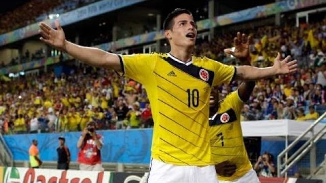 El colombiano James Rodríguez jugó una gran Copa del Mundo, donde su selección llegó por primera vez a los cuartos de final.