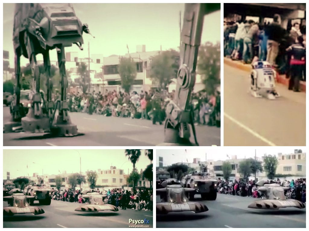 [VIDEO PsycoFx] La Parada Militar 2014 al estilo de Star Wars