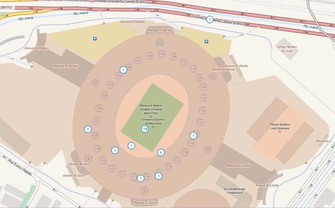 Desde el Maracaná, los tuits e interacciones por el Argentina vs Alemania