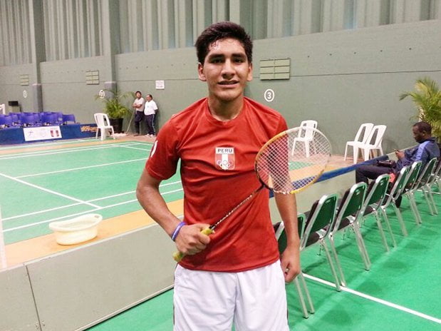 José Guevara logró la medalla de oro en campeonato internacional de bádminton.