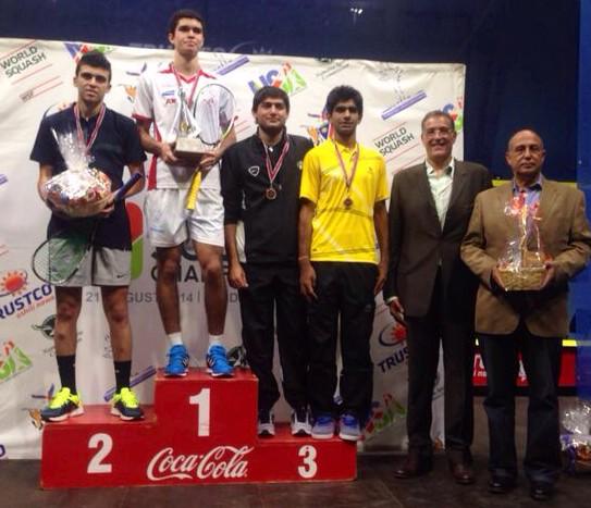 El peruano Diego Elías fue el mejor en el Campeonato Mundial Juvenil de Squash.
