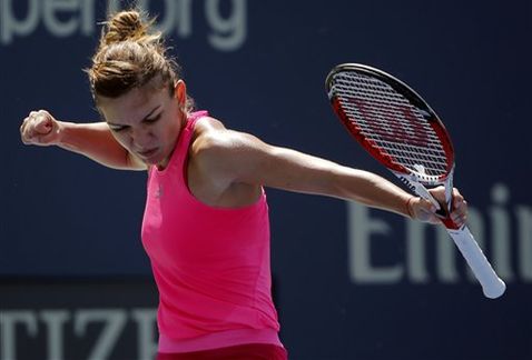 Simona Halep superó la primera fase del US Open.