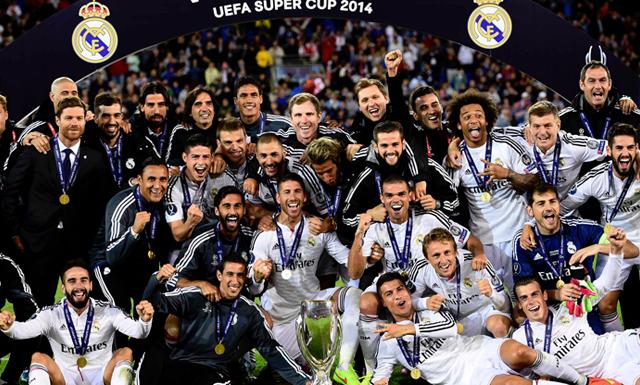 Real Madrid conquistó el primer título de la temporada 2014-15 en Europa.