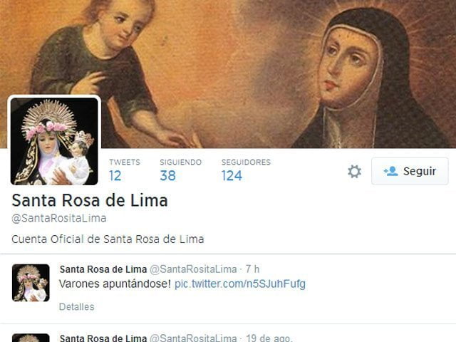 Santa Rosa de Lima: Deja tus cartas y deseos vía Twitter