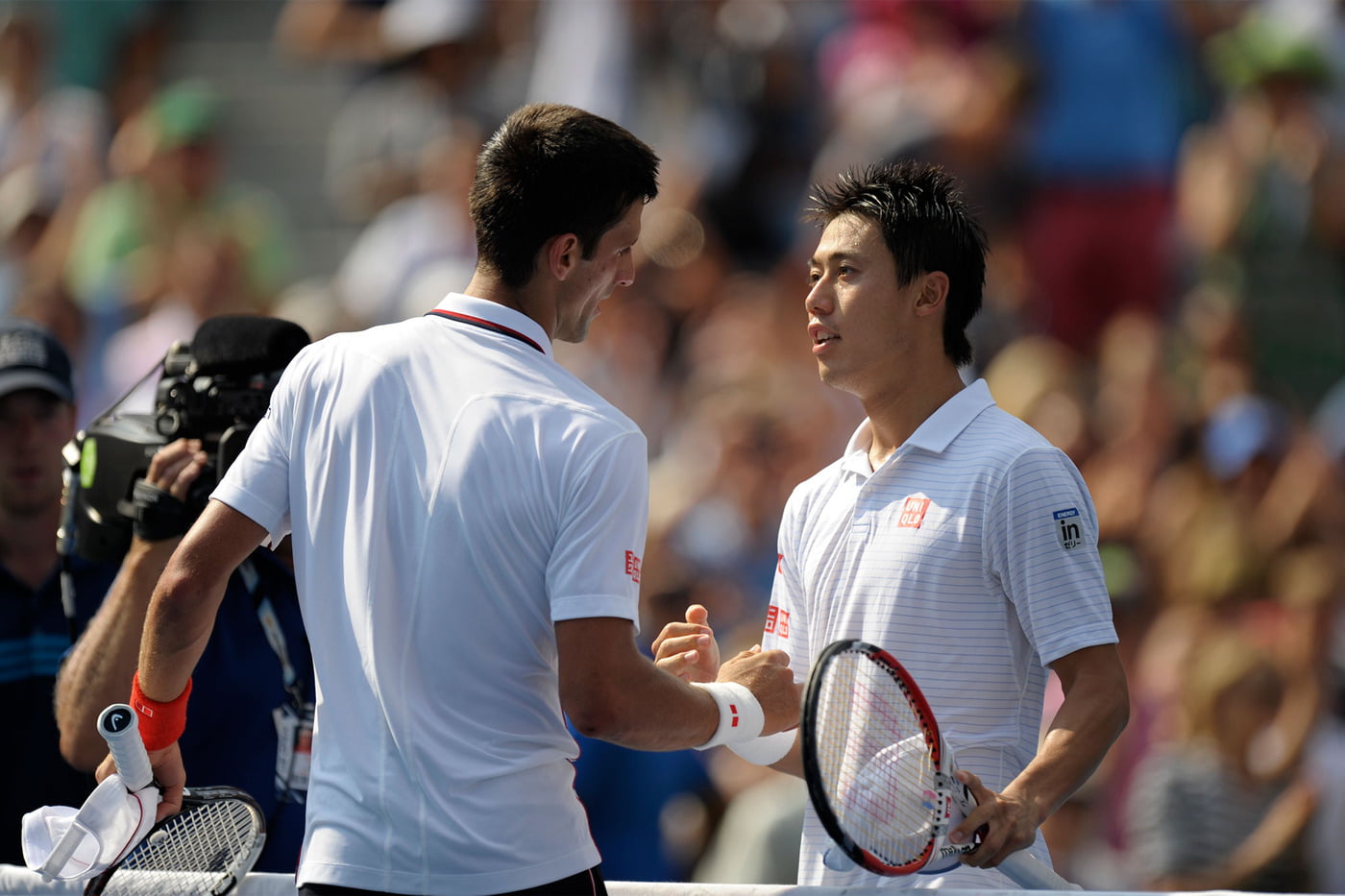 El japonés Nishikori jugará su primera final de Grand Slam en Estados Unidos tras “tumbarse” al 1 del tenis Novak Djokovic