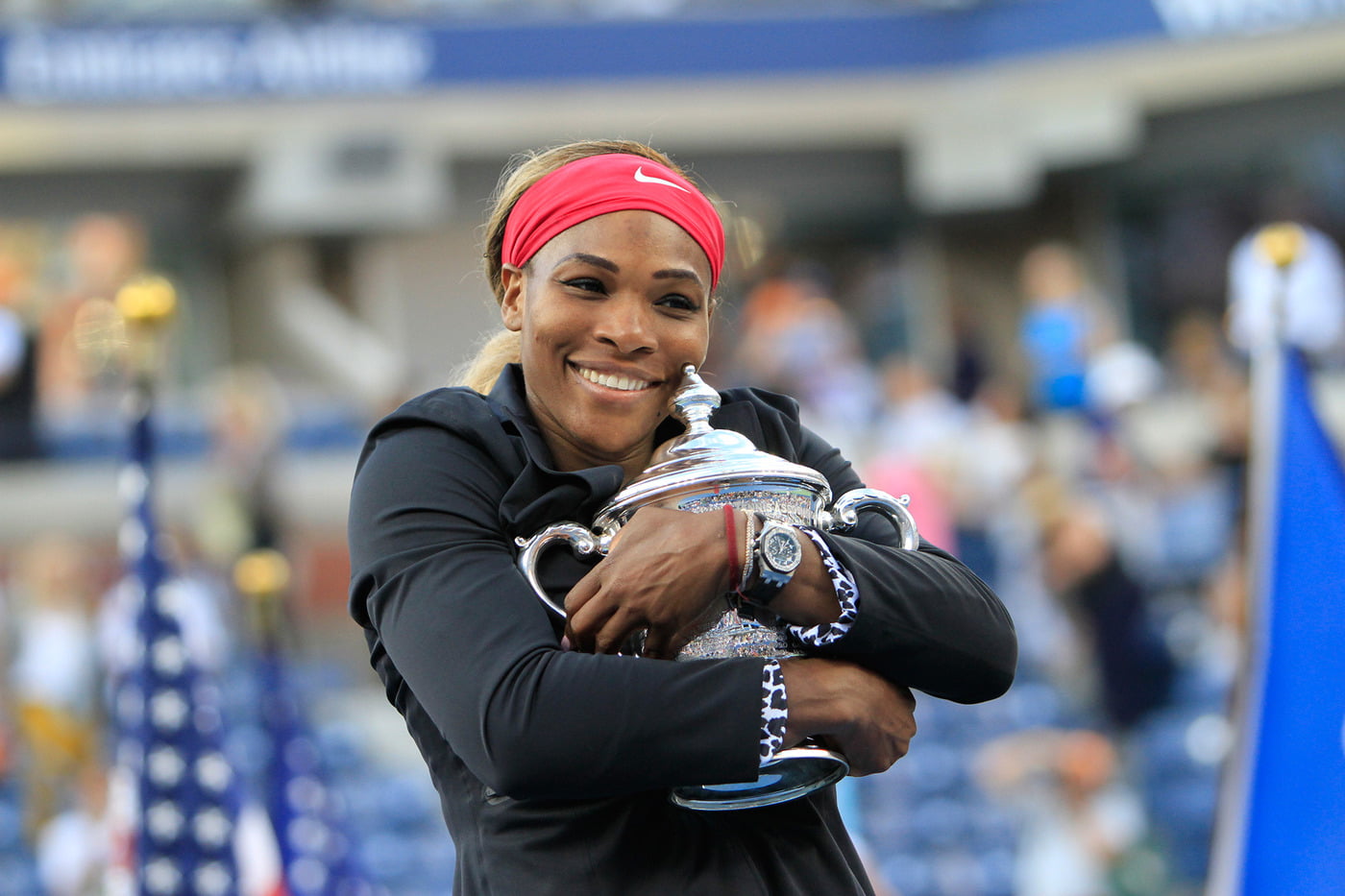 REINA DEL TENIS EN ESTADOS UNIDOS. Serena Williams celebró por tercera vez consecutiva un Grand Slam en su patria.