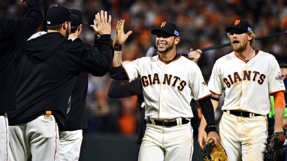 Gigantes puso en jaque a los Cardenales y están a un paso de la Serie Mundial.