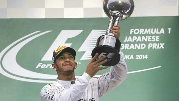 Lewis Hamilton aumentó su ventaja como líder de la Fórmula 1