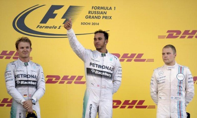 Lewis Hamilton hizo historia al ganar la primera carrera de la F1 efectuada en Rusia.