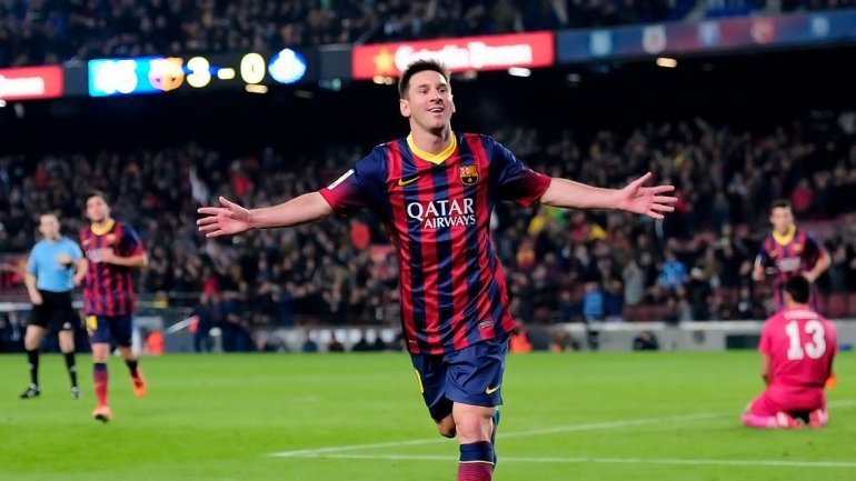 Messi hizo historia con el Barcelona al convertirse en el máximo goleador en la historia del fútbol español.