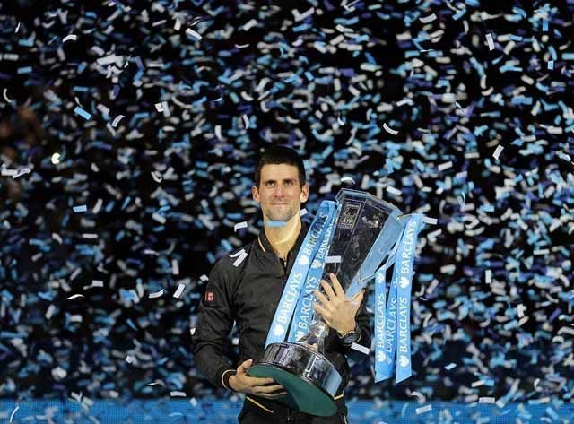 Djokovic fue el mejor tenista del ranking de varones en el 2014.