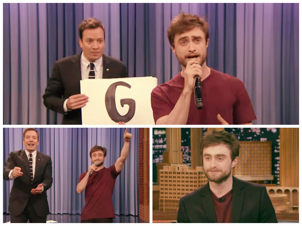 [VIDEO] Mira a 'Harry Potter' rapeando en el programa de Jimmy Fallon