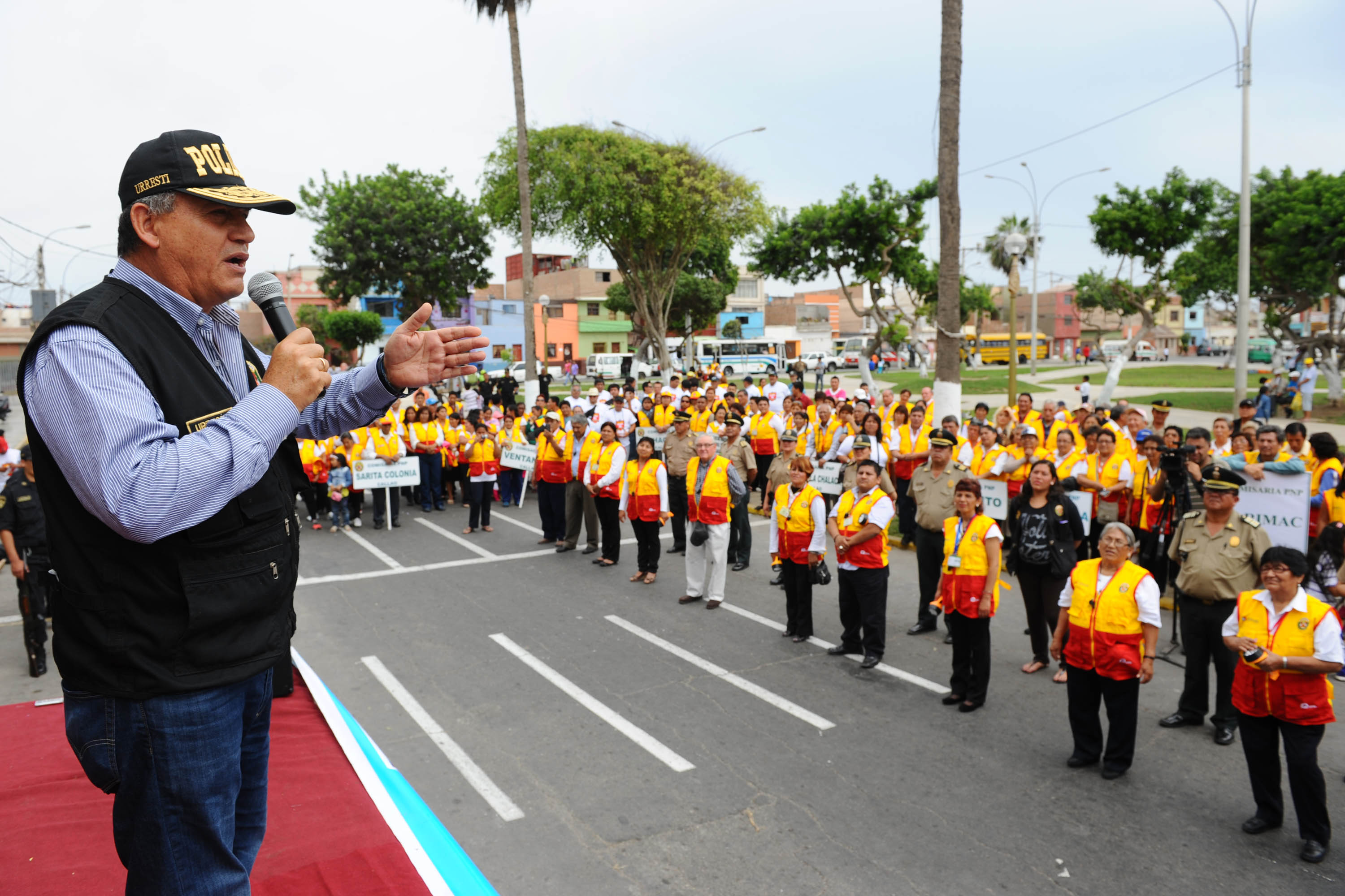 Policía vigilará obras de construcción civil en el Callao contra extorsionadores