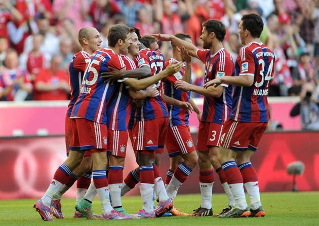 El Bayern Munich no tiene rival en la Bundesliga.