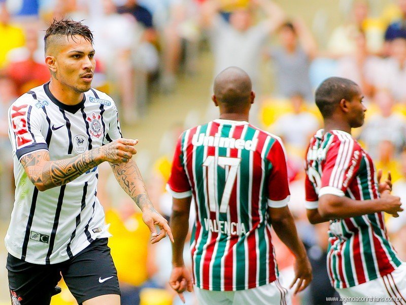 Paolo Guerrero anotó en la derrota del Corinthians contra Fluminense, pero pese a ello el “Timao” logró clasificar a la Copa Libertadores.