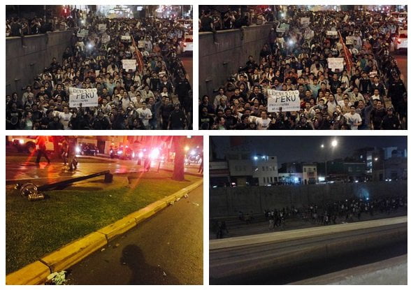 Al menos 10 mil jóvenes protestaron contra "ley Pulpín" ayer en Lima