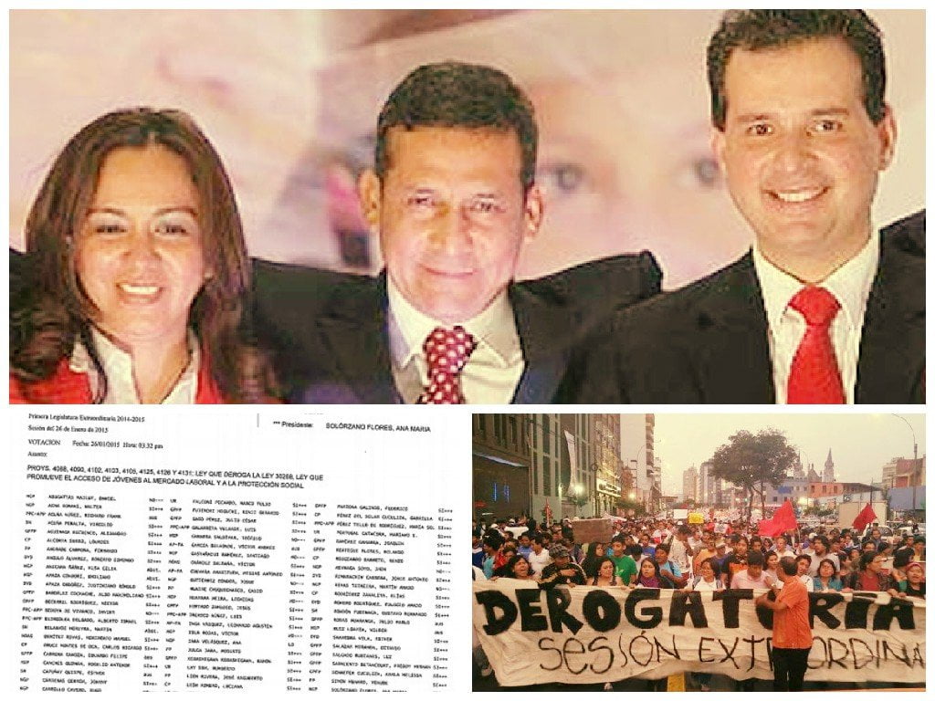'Ley Pulpín' fue derogada con votos de Marisol Espinoza y Omar Chehade
