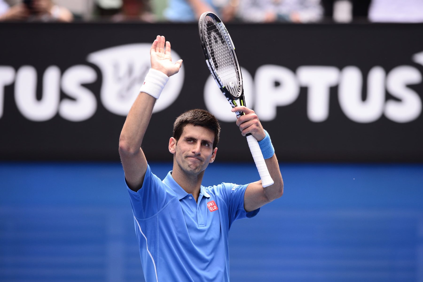 Djokovic pasó con éxito su primera prueba en Australia.