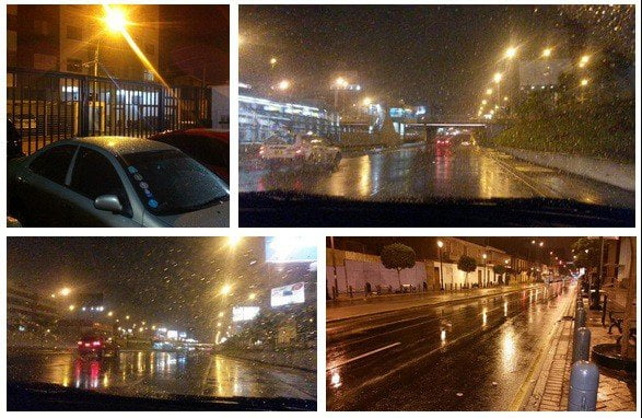 Intensa lluvia de verano cae sobre Lima esta madrugada [VIDEO]