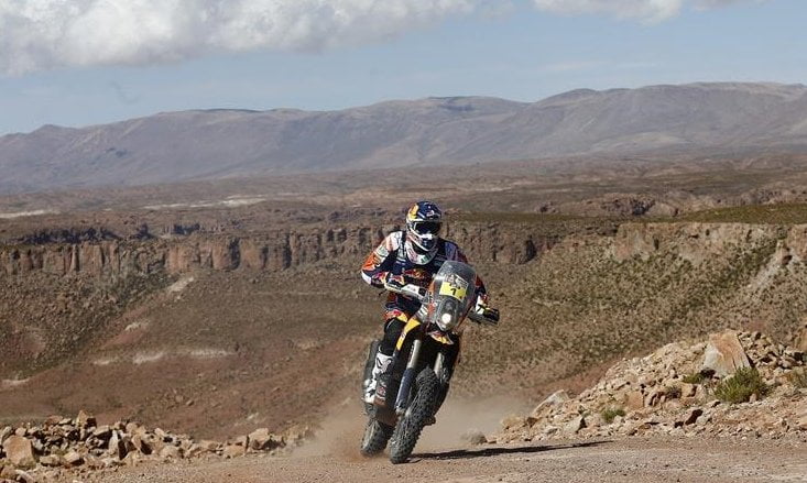 El motociclista español podría alcanzar mañana su quinto título de Dakar, el segundo en forma consecutiva.