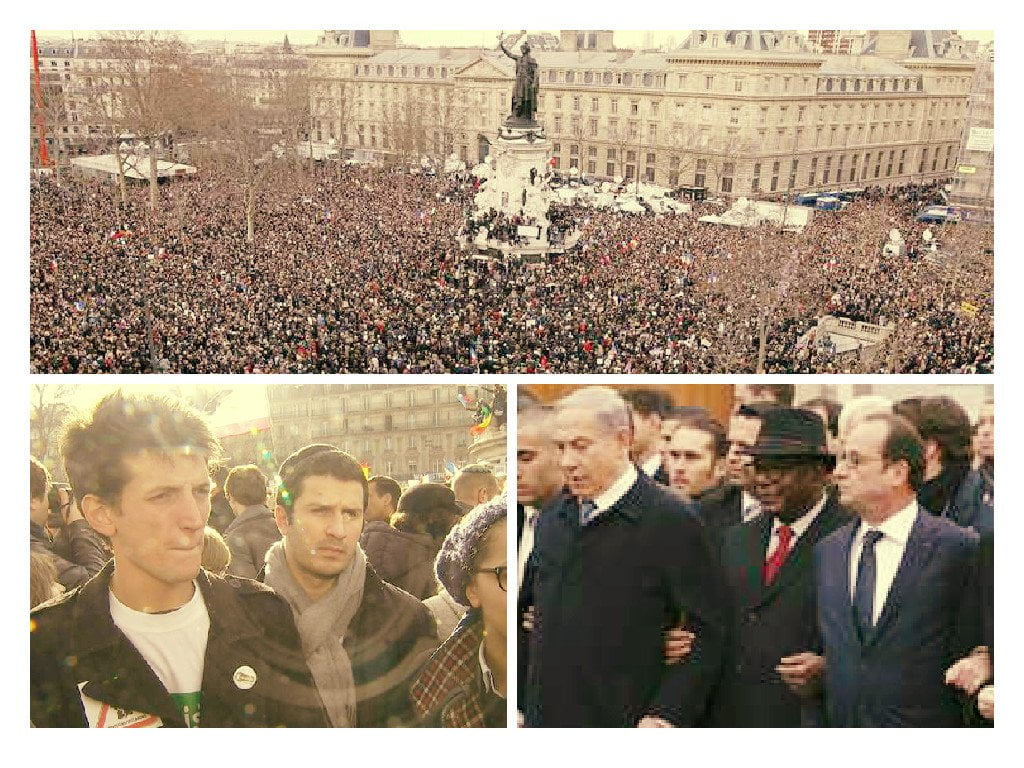 EN VIVO: Millones de franceses y líderes mundiales marchan contra el terror